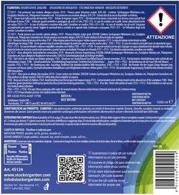 Insecticida Natural Moscas y Mosquitos Florifens 1 Litro